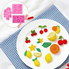 Realistic Fruit Cherry Lemon Orange Plaster Candle Silicone Mold - Artificial Fruit - View 4