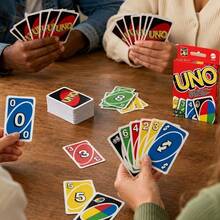 Splendor 1 Box UNO Double-Sided Card Game, Essential For Adults, Suitable For Family Gatherings, Collectible And Storable, Upgraded Card Game, Casual Party Tabletop Game, Interactive Paper Cards - Multicolor - View 2