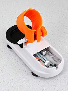 Multi-Functional Universal Hot Glue Gun Stand Accommodating Various Models Of Glue Guns, Featuring A Drip Tray, Cable Organizer Box, And Screw/Small Parts Storage Compartment To Keep Your Workspace Tidy - Hot Glue Gun Stand - View 7