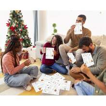 Secret Santa Questionnaire, Christmas Wish List Gift Exchange Cards, Fill In The Blank Christmas Holiday Activity Cards, Secret Santa Gift Ideas For Classroom, Friends, Family And Coworkers - A - View 3