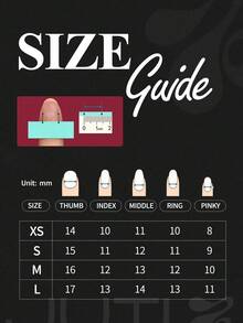 JUTI 10pcs/Set Handmade Short Almond Shape White French Fashion Design Full Coverage Fake Nails Press-On Nail Art Supplies Suitable For Office Ladies, Parties And Daily Wear Full Coverage Fake Nails - Multicolor - View 7