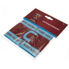 West Ham United FC FC Unisex Captains Arm Band - Red/Blue - View 3