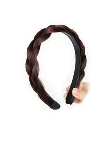 Women's Braided Hairband,Anti-Slip Tooth Design, Fashionable Hair Accessory, Suitable For Everyday Wear, Parties And Wedding Hairstyles. - Multicolor - View 10
