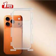 Soft Hydrogel Back Screen Protector, Compatible With Apple 17 Pro/17 Pro Max/17/17 Air/18 Pro/18 Pro Max. Full Coverage Hydrogel Film For Complete Protection, Scratch And Drop Resistant, [Self-Healing + Ultra-Thin + Zero Bubbles]. Newly Upgraded, Precise Fit, Full Coverage, Easy Installation. Phone Back Cover Protector, Phone Protector, Scratch And Drop Resistant. - Clear - View 19