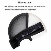 Mũ đội tóc giả bằng silicone ren cho nữ, mũ đội tóc giả có băng đeo điều chỉnh được, dùng cho tóc giả ren và tóc giả đỉnh đơn - mũ ren có băng đeo - Xem 12