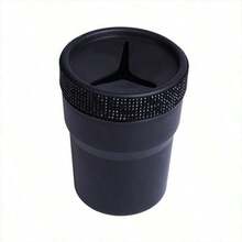 1pc Black Coin Storage Box, Creative Fashion Mini Storage Can Faux Diamond Car Cup Holder, Portable Car Coin Storage Bucket, Gift - Black Coin Storage Box - View 8