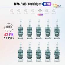 10Pcs Dr.Pen M8 Model Microneedle Pen Replacement Needles, Disposable Replacement Needle Tips, Individually Sterile Blister Packaging, Compatible With M7S/M8 Electric Microneedling Pen, Home Facial Skin Care, Non‑Medical Use - Dr.pen M8 - View 12