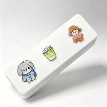 Large‑Capacity Cute DIY Cartoon Pencil Case - Multi-color - View 6