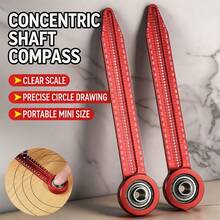 1pc Precision Mini Circle Marking Tool 360 Degree Circular Marking Gauge Woodworking Tool Portable Compass - A - View 5
