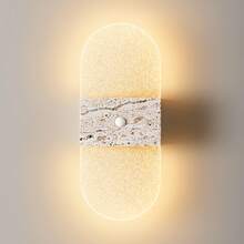 Crystal Sensor Wall Light, Acrylic Modern Wall Lamp, Indoor Sensor Wall Light, Battery Powered, Adjustable Color Temperature And Brightness, Suitable For Hallway, Bathroom, Bedroom, Kitchen, Home Decor, Living Room Decor - Round Multicolor - View 9