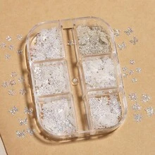 3D Sparkle Nail Art Glitter Autumn And Winter Nail Decoration - Multicolor - View 6