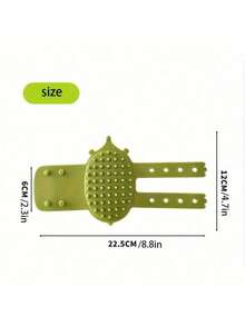 1pc Cat Scratching Massage Brush, Pet Cat Scratching Massage Brush, Kitten Grooming, Self-Cleaning Desktop, Dog And Cat Scratching Comb - Multicolor - View 6