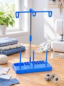 3-Roll Sewing Machine Thread Rack - Suitable For Home Embroidery, Detachable Sewing Storage Rack, Dedicated Sewing Machine Thread Rack, Suitable For Home And Handmade Sewing Studio - Multicolor - View 1