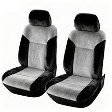 Winter Arctic Fleece Car Seat Cover Full Coverage Thickened Fleece Warm Anti-Slip Non-Shedding Seat Cover - Car Seat Covers - View 21