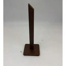 1 buah Tempat Tisu Dapur Kayu Walnut Solid Tanpa Pengeboran, Desain Vertikal dengan Alas Anti Selip, Cocok untuk Penyimpanan Tisu Dapur, Kamar Mandi, dan Ruang Tamu, Dapat Menyimpan Ikat Rambut, Hadiah Praktis untuk Ibu dan Istri - MultiWarna - View 5
