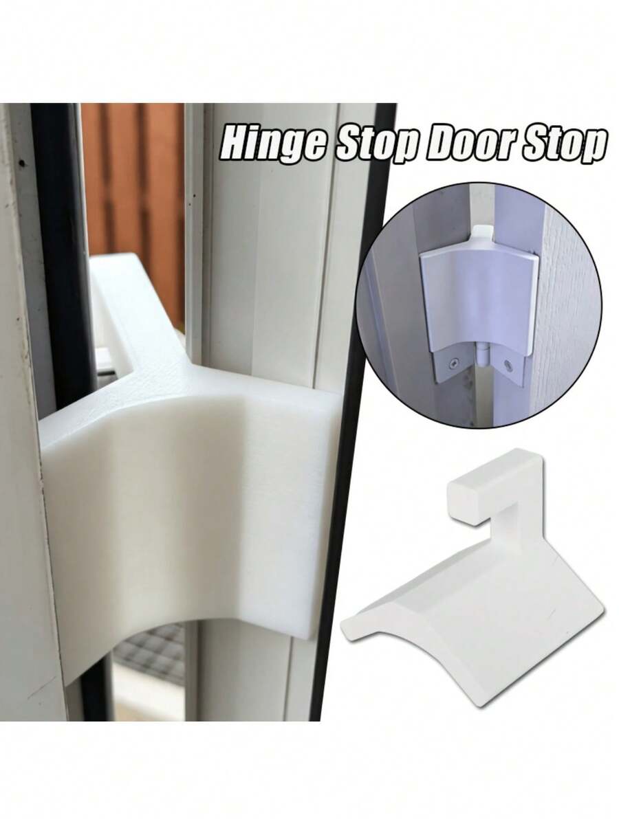 Hinge Door Stopper, Prevents Door From Accidentally Closing Or Hitting Wall, Home Use Door Stop - Multicolor - View 1