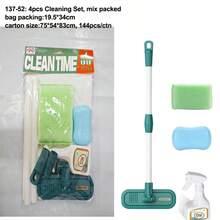 Montessori Educational Toy Children's Dusting Mop Cleaning Toy Set, Simulated Cleaning Tools, Role Play Children's Toy - Multicolor - View 20