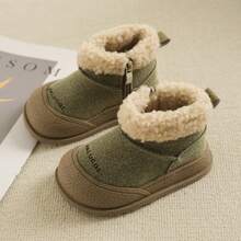 New Baby Toddler Snow Boots - Green - View 2