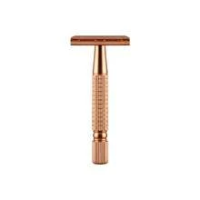 Rose Gold Safety Manual Razor Shell, Anti-Scratch Razor Shell, Suitable For Beard, Armpit Hair, Leg Hair Removal - Multi-color - View 9