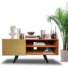 Television Stands & Entertainment Centers - Khaki - View 9