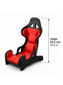 1pc Racing Seat Shaped Phone Holder, Desk Phone Stand, Gaming, Video Watching And Desktop Universal Smartphone Stand, Decorative Desktop Phone Holder, Home Decor, Suitable For Desk, Bedside Table, Shelf, Home Office Decoration, Christmas, Thanksgiving, New Year Holiday Gift Essential, Perfect Gift - Multicolor - View 6