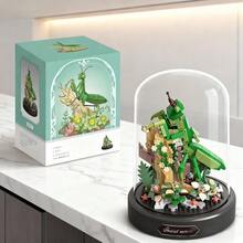 1 Set Insect Building Blocks Small Particles Assembly Desktop Decoration, Suitable For Teenagers And Adults Aged 14 And Above, Birthday Gift, Christmas Gift, Valentine's Day Gift - Multicolor - View 6