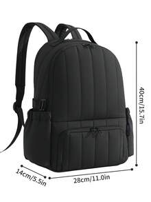 Ransel Multifungsi Berlapis Kain untuk Musim Dingin, Ransel Laptop Wanita 14/15,6 Inci, Ransel Ringan Tahan Air Berkapasitas Besar dan Modis, Satu Tas Serbaguna Multifungsi, Dilengkapi dengan Kompartemen Laptop Terpisah, Kompartemen Berinsulasi, (Cocok untuk Sekolah, Perjalanan, Kebugaran, Aktivitas Luar Ruangan, Kerja, Bisnis) Perlengkapan Penting untuk Kembali ke Sekolah - MultiWarna - View 15