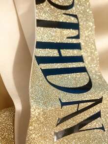 Golden Birthday Queen Sash - Birthday Sash - View 7