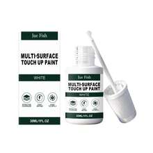 JUE FISH Multi-Surface Touch Up Paint, 30ml White Repair Paint With Brush, Fast Drying Scratch Repair Paint For Wall Furniture Cabinet Tile Metal, DIY Home Touch Up Coating - Multicolor - View 7