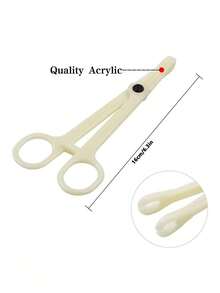 6PCS/17PCS Lip/Nose/Ear Piercing Kit-6pcs Extended Thread Flat Back Zirconia Studs Lip Ring With Needle Clamp Gloves Tragus Helix Piercing Kit - View 7