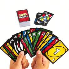 Splendor 1 Box UNO NO MERCY Special Edition Card Game, Suitable For Party Icebreaker, Teen Competitive Fun, Player Gift, Birthday, Christmas, Halloween Gift - Multicolor - View 2