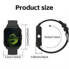 ZhiKexing 2026 New Smart Watch, Unisex - Wireless Call/SMS/Multiple Sports Modes/Remote Camera Control/260mAh Battery, Compatible With Android And IOS, USB Charging, Smart Connectivity, Modern Style, Clear Screen Display, Suitable For Men/Women/Friends/Lovers/Parents Holiday Gift, - View 5