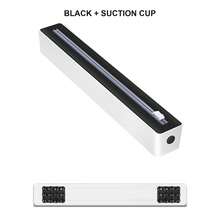 Plastic Wrap Cutter With Sliding Blade, 3-Way Mounting With Strong Suction Cup, Magnetic Back And Hook-And-Loop Fastener, Kitchen Foil And Cling Film Dispenser, Clean Cut, Space-Saving Organizer For Fridge, Countertop And Wall, Easy To Use Daily - View 18