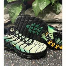 Nike Men Sneakers - Green and Black - View 11