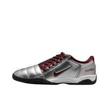 Nike Total 90 II Comfortable Fit Thin Sole Breathable Soccer Cleats Women's Red Silver - Silver - View 9