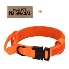 Tactical Dog Collar With Handle & Metal Buckle, Heavy Duty Padded Military Nylon Collars With 1 Patch For Medium Large Dogs K9 Training Walking Hunting - Multicolor - View 21