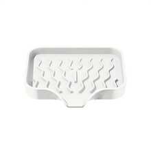 Wavy Silicone Soap Drain Mat, Non-Slip Multi-Function Splash-Proof Soap Holder, Kitchen Bathroom Sink Soap Dish Sponge Water Collection Pad - Multicolor - View 11