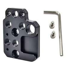1/4" 3/8" Hole Cold Shoe Stabilizer Extension Plate Adapter For Ronin RS3/RS2/RSC2/SC/S Gimbal, Aluminum Alloy - View 7