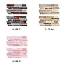 Realistic Stone Pattern On 3D Wall Panels, With A Three-Dimensional Texture Of 9.69 "* 4.72", Flexible Vinyl Tile Decals, And Self-Adhesive Interior Decoration For Kitchens, Bathrooms, And Corridors - B - View 4