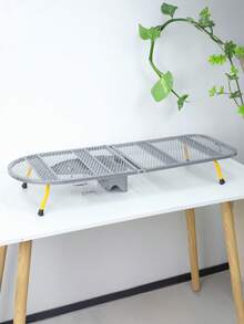 Tabla de Planchar Plegable Burro de Planchar Portátil Con Porta Plancha - Gris - Ver 4