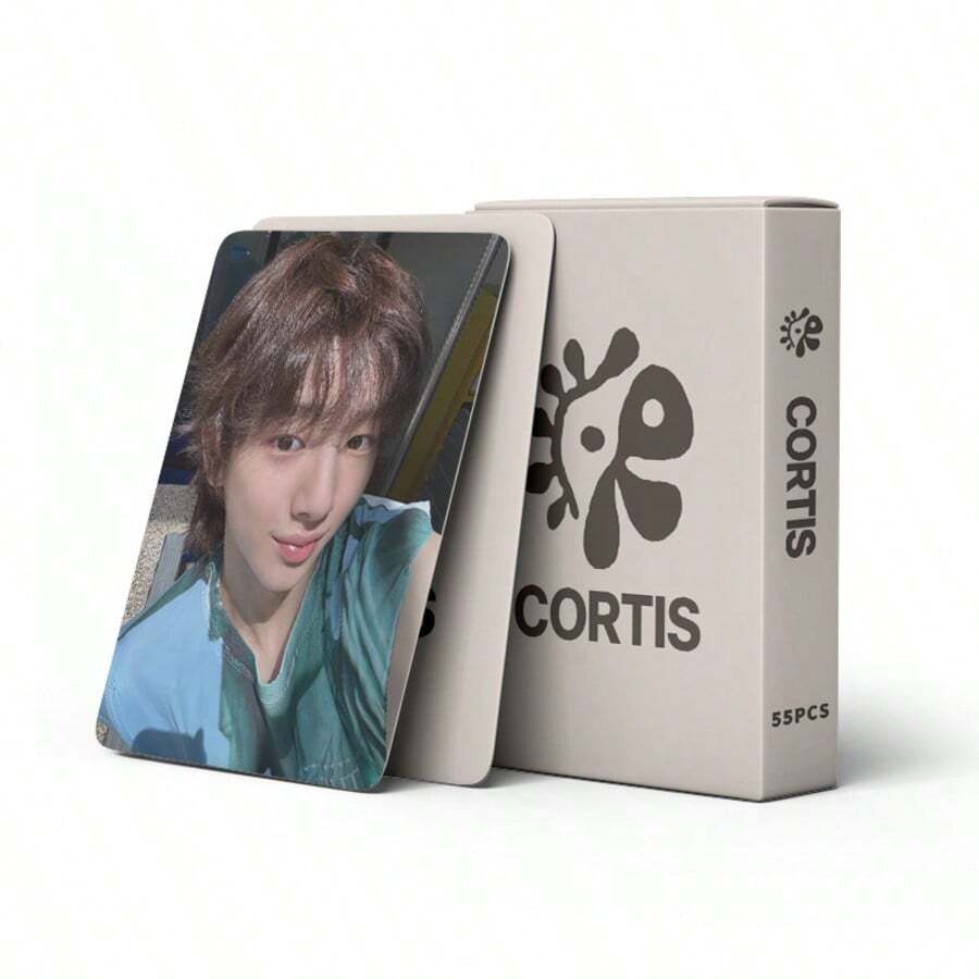55pcs COR TIS Debut Song COL OR OUT SIDE THE LINES Merchandise Photocard