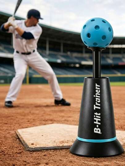 1 Set Baseball Hitting Trainer, Baseball Practice Device, Portable Adult Sports Fitness Halloween