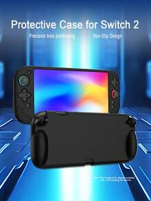 Compatible With Switch 2, Anti-Slip Protective Case Comfortable Grip, Anti-Slip Anti-Sweat Anti-Scratch, Enhanced Grip And Gaming Operation Feel - View 1
