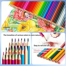 31Pcs Professional Colored Pencils Set With Eraser, Triangular Grip, Pre-Sharpened, Smooth Blending, For Artist Drawing Sketching Coloring, Art Supplies - Sets - View 7
