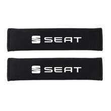 Car Seat Belt Cover Adjustable Shoulder Strap Protector For Seat Leon Ateca Ibiza Arona Tarraco Accessories - A - View 5
