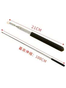5pcs/1pc Retractable Teacher Pointer, Blackboard Pointer, Suitable For Classroom, Whiteboard, Touchscreen Presentation, Tour Guide Use, School Supplies, Back To School Season - Multiple Styles - View 5
