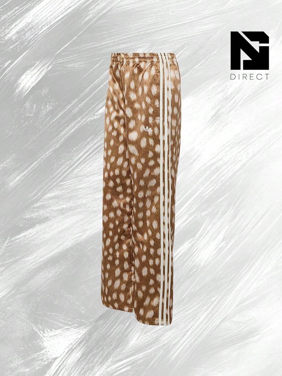 Adidas ANIMAL PRINT FIREBIRD TRACKPANT Brown-Back To School-KT2144 - Brown Desert - View 1
