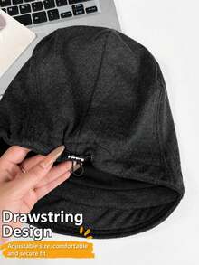 1 chiếc mũ xô nữ dáng rộng xếp ly vân wash, vành sâu tôn mặt, mũ thường ngày phong cách streetwear đa năng, phù hợp mùa xuân, thu, đông, đi làm, đi làm hằng ngày, du lịch, dã ngoại - A - Xem 10