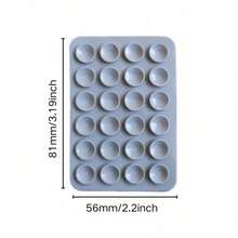 4pcs Reusable Carpet Anti-Slip Pads, Invisible Silicone Suction Cup Carpet Grippers, Non-Marking Anti-Slip Carpet Pads, Suitable For Carpets, Yoga Mats And Floor Mats, Strong Grip Vacuum Pads, Non-Damaging Removable Carpet Fixers - Multicolor - View 8