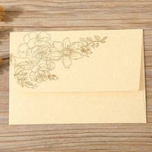 European Vintage Thickened Envelopes, Gold Foil Stamping, Special Paper Lining, Wholesale Creative Exquisite Invitation Card Storage Envelopes - Gold Foil Stamping - View 21